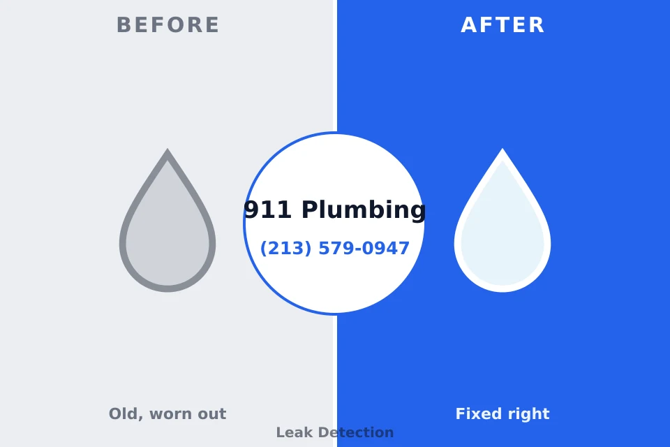 Before and after: plumbing company Wildwood Lake, TN
